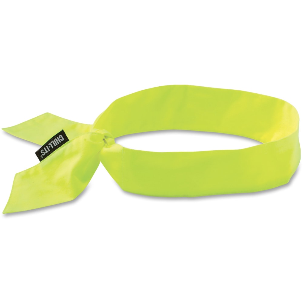 6700 Lime Cooling Bandana Headband - Polymer - T MPN:12301