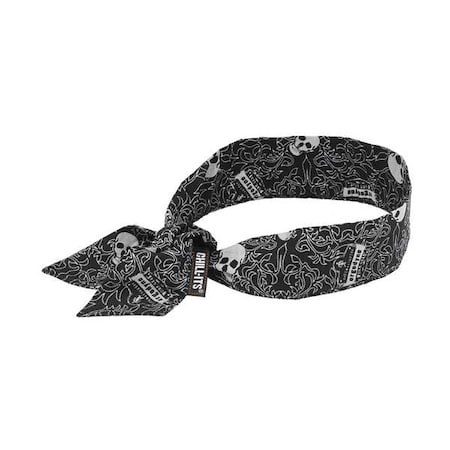6700 Skulls Cooling Bandana Headband - Polymer - MPN:12329