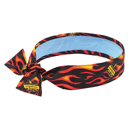 6700CT Flames Cooling Bandana Headband - Pva - T MPN:12568