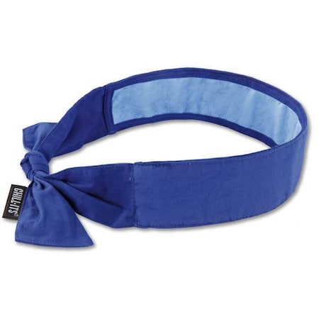6700CT Blue Cooling Bandana Headband - Pva - Tie MPN:12570