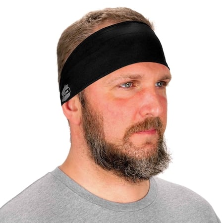 6634 Black Cooling Headband - Performance Knit MPN:12702
