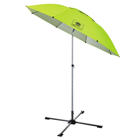 6199 Lime Lightweight Work Umbrella Stand Kit MPN:12969