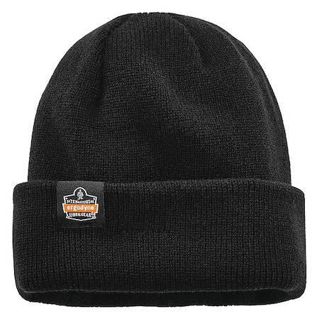 Rib Knit Hat - Zipper For Bump Cap Insert MPN:16801