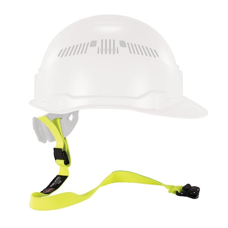 3155 10-Pack Lime Elastic Hard Hat Lanyard - Cla MPN:19154