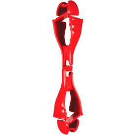 3400 100-Pack Red Gloveclip Holder With Dual Cl MPN:19313-BULK