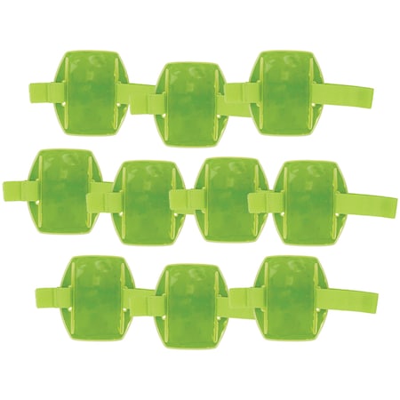 3386 10-Pack Lime Arm Band Id Badge Holder MPN:19970