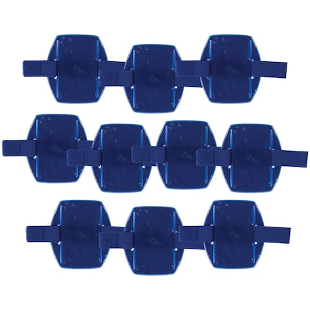 3386 10-Pack Blue Arm Band Id Badge Holder MPN:19971