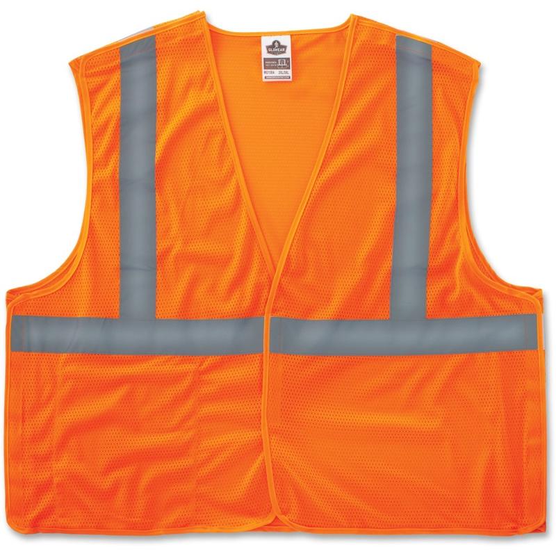 8215BA Xs Lime Class 2 Economy Breakaway Mesh Ve MPN:21071