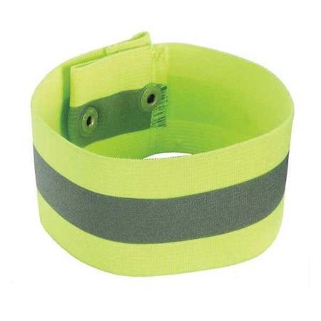 8001 L/Xl Lime Hi-Vis Arm Leg Band - Snap Closur MPN:29014