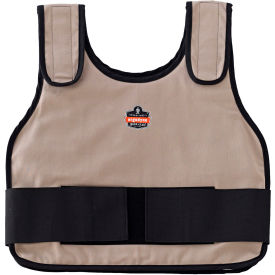 Ergodyne® 12004 Chill-Its® 6235 Phase Change Standard Cooling Vest Khaki L/XL 12004