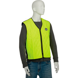 Ergodyne® Chill-Its® 6665 Evaporative Cooling Vest Lime Medium 12533