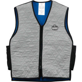 Ergodyne® Chill-Its® 6665 Evaporative Cooling Vest Gray Medium 12543