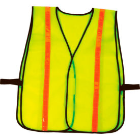 Ergodyne® GloWear® 8040HL Non-Certified Hi-Gloss Vest Lime One Size 20080 - Pkg Qty 6