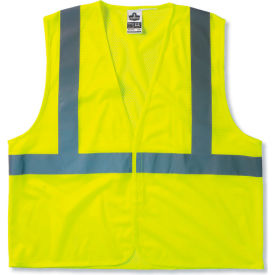Ergodyne® GloWear® 8210HL Class 2 Economy Vest Lime S/M 21023
