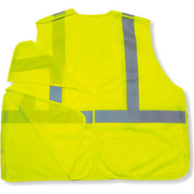 Ergodyne® GloWear® 8215BA Class 2 Econo Breakaway Vest Lime 4XL/5XL 21079
