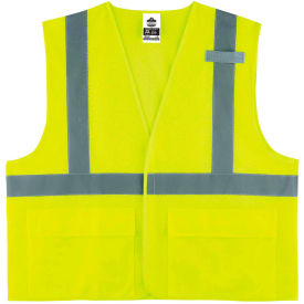 Ergodyne® GloWear® 8220HL Class 2 Standard Vest Lime 4XL/5XL 21149