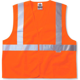 Ergodyne® GloWear® 8225HL Class 2 Standard Vest Orange 2XL/3XL 21177