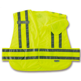 Ergodyne® GloWear® 8244PSV Expandable Public Safety Vest Orange M/L 21360