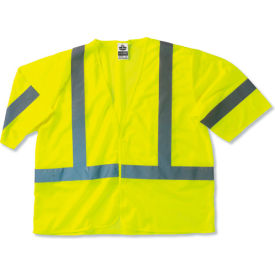 Ergodyne® GloWear® 8310HL Class 3 Economy Vest Lime S/M 22023