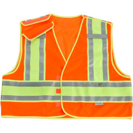 Ergodyne® GloWear® 8245PSV Public Safety Vest Orange 4XL/5XL 23389