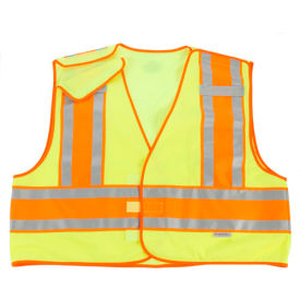 Ergodyne® GloWear® 8245PSV Public Safety Vest Lime 2XL/3XL 23397