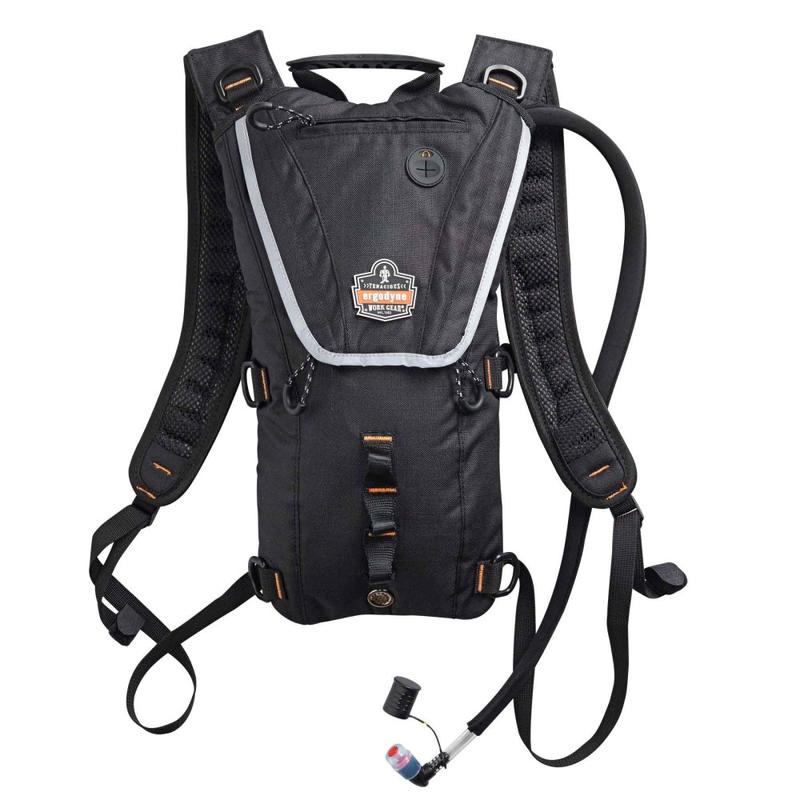 Ergodyne Chill-Its 5156 Premium Low-Profile Hydration Pack, 101 Oz, Black MPN:13161