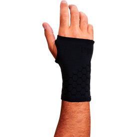 Ergodyne® ProFlex® 660 Wrist Support Sleeve Ambidextrous L Black 16589