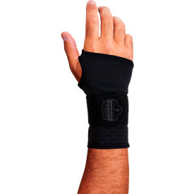 Ergodyne® ProFlex® 680 Single Strap Wrist Support Sleeve Ambidextrous L Black 16628