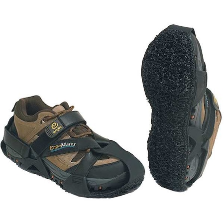Overshoes, Steel Toe, PVC, EVA Foam, 3 in Height, Black, X MPN:G87903B