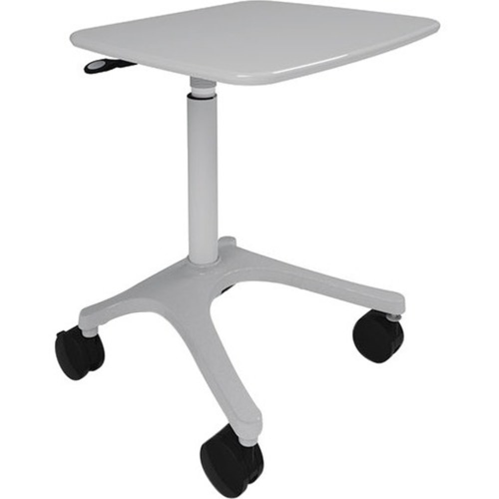 Anthro Zido 25, Adjustable-Height Cart, Light Load - 150 lb Capacity - 4 Casters - 4in Caster Size - Medium Density Fiberboard (MDF), Cast Metal MPN:ZAL25CG/CG4