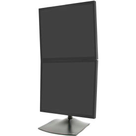 Ergotron® DS100 Dual-Monitor Desk Stand Vertical 33-091-200