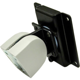 Ergotron® 100 Series Single Pivot Monitor Mount Black/Gray 47-092-800