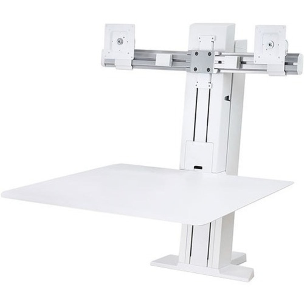 Ergotron WorkFit-SR - Standing desk converter - white MPN:33-407-062