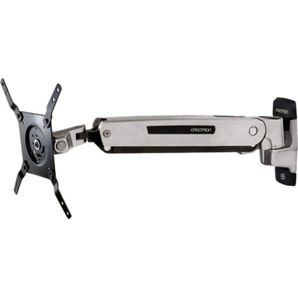 Ergotron Mounting Arm for Flat Panel Display, Notebook - Polished Aluminum - Adjustable - 42in Screen Support - 45361026 MPN:45-361-026