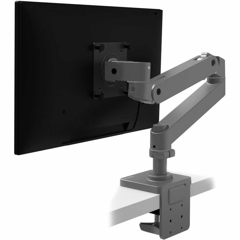 Ergotron Mounting Arm for Monitor, Display, LCD Display, Dark Gray, 45682293 MPN:45-682-293