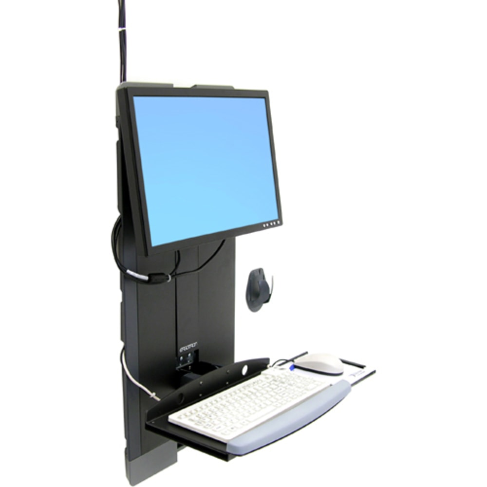 Ergotron StyleView 60-593-195 Lift for Flat Panel Display - Black - 24in Screen Support - 30 lb Load Capacity - 60593195 MPN:60-593-195