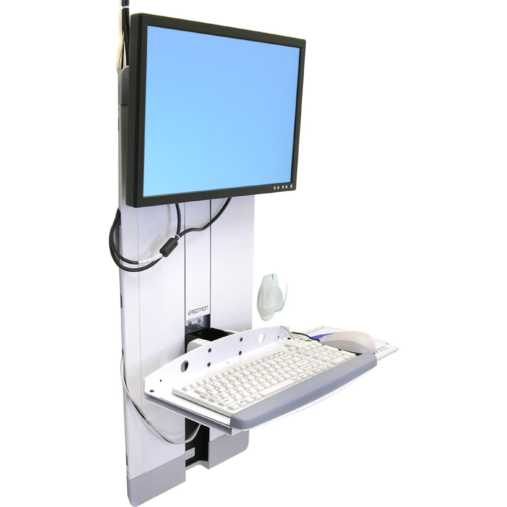 Ergotron StyleView 60-593-216 Lift for Flat Panel Display - White - 24in Screen Support - 30 lb Load Capacity - Steel MPN:60-593-216