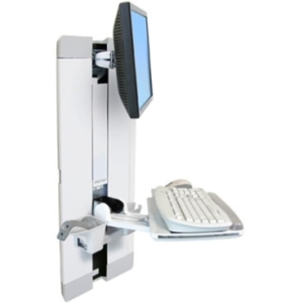 Ergotron StyleView 60-609-216 Lift for Flat Panel Display, Keyboard, Monitor - White - 24in Screen Support - 60609216 MPN:60-609-216