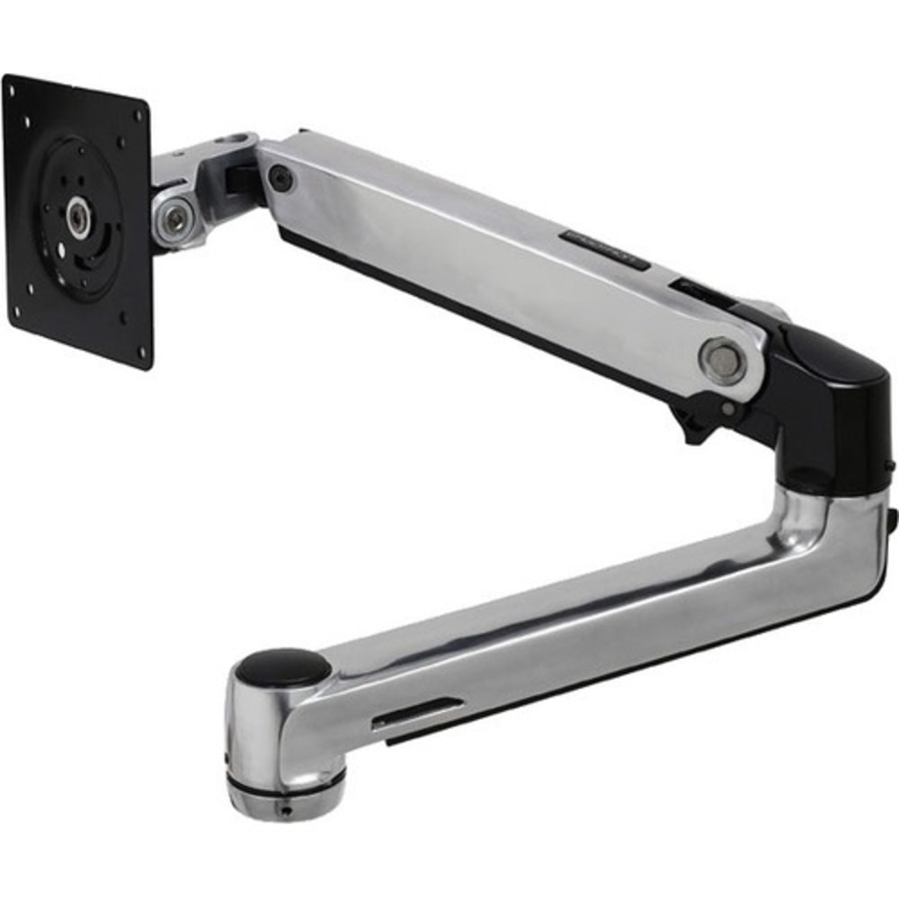 Ergotron Mounting Arm for Flat Panel Display, Notebook - Silver - Height Adjustable - 2 Display(s) Supported - 32in Screen Support - 25 lb Load Capacity - 75 x 75, 100 x 100 - VESA Mount Compatible MPN:97-940-026