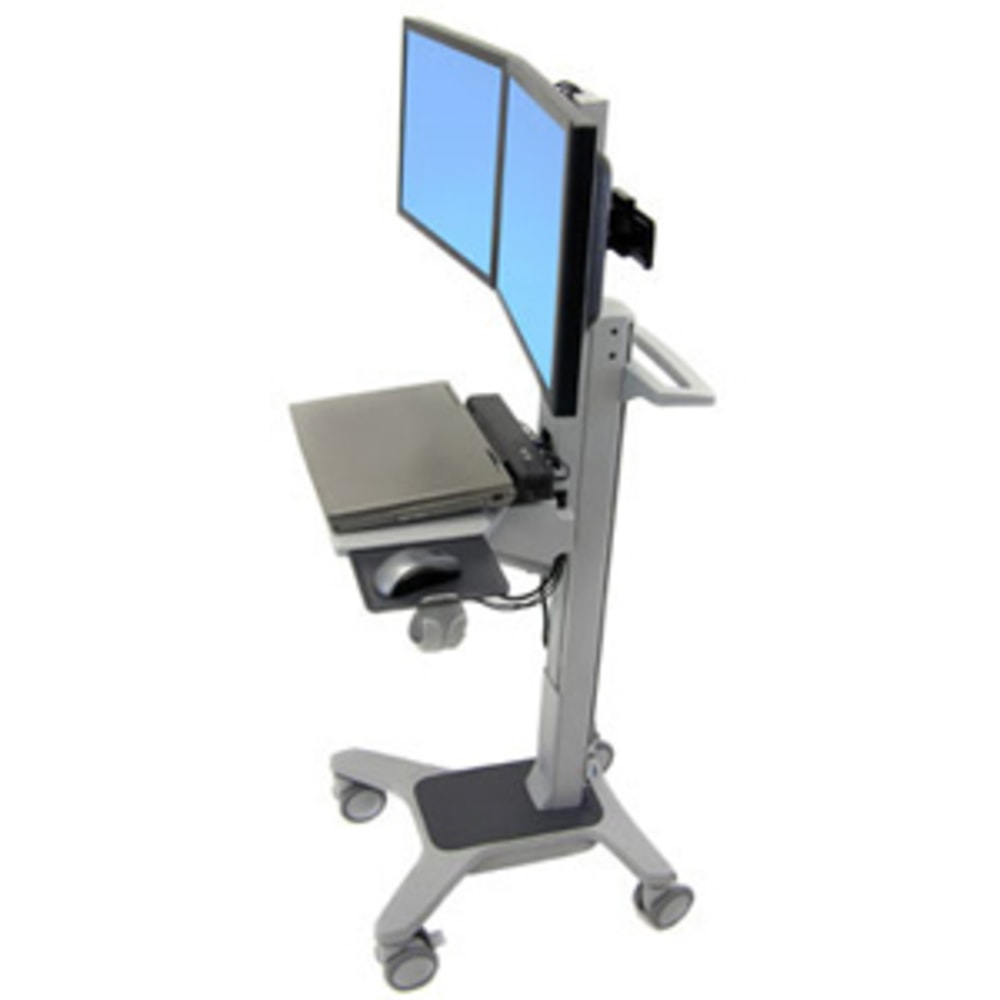 Ergotron Neo-Flex WideView WorkSpace - Cart - Constant Force Technology - aluminum, powder-coated steel - two-tone gray - 24-194-055 MPN:24-194-055