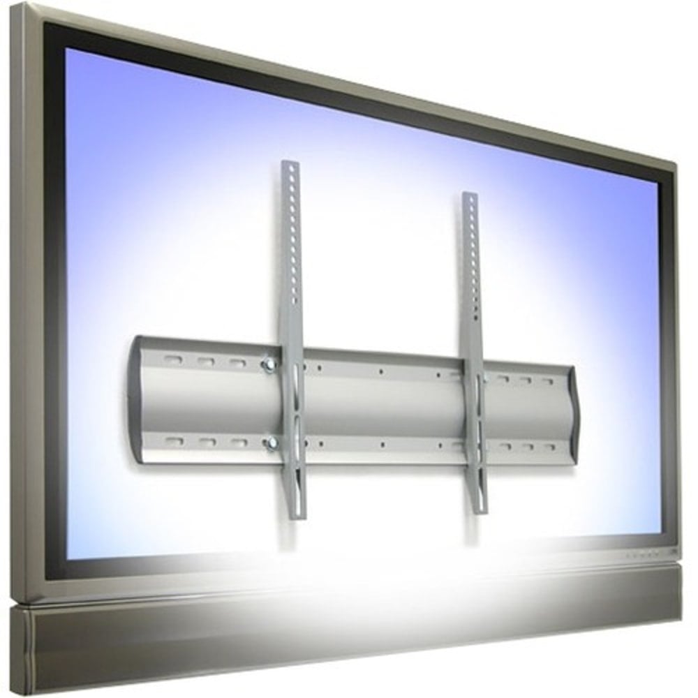 Ergotron WM Low-Profile Wall Mount For Up To 32in Flat-Panel TVs, 19in x 23.6in x 1.3in, Silver MPN:60-604-003