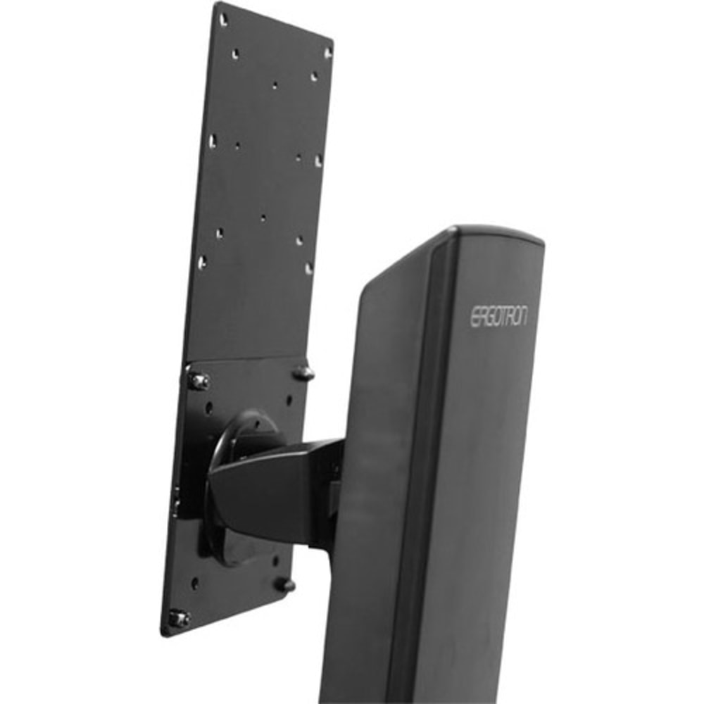 Ergotron Mounting Bracket for Flat Panel Display - Black - 29.10 lb Load Capacity - 75 x 75, 100 x 100 - VESA Mount Compatible - Steel MPN:97-845