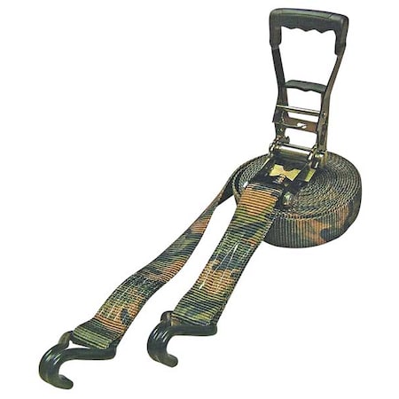 Tie-Down Strap, Ratchet, 27ft x 2In, 3330lb MPN:68655