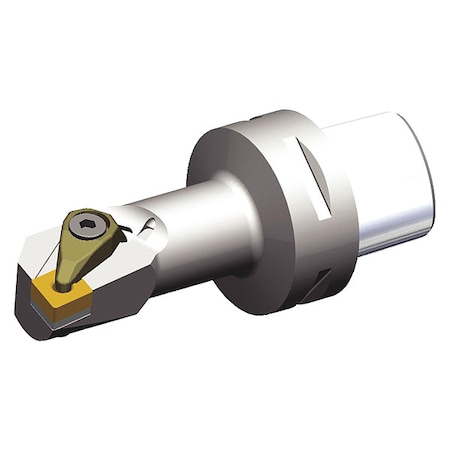Indexable Cutting Head Unit, PSC63S40LDCLNL16, 178.00mm L, 80 Degrees Diamond Insert Shape MPN:6339685