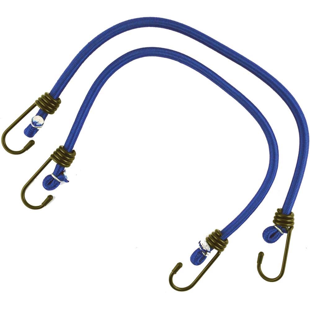 Bungee Cord Tie Down: Wire Hook, Non-Load Rated MPN:06647 - Pkg Qty 2