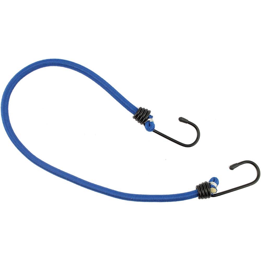Bungee Cord Tie Down: Wire Hook, Non-Load Rated MPN:06649 - Pkg Qty 2