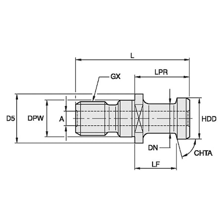 Retention Knob, 27.95mm, M24 MPN:RK50ISAM