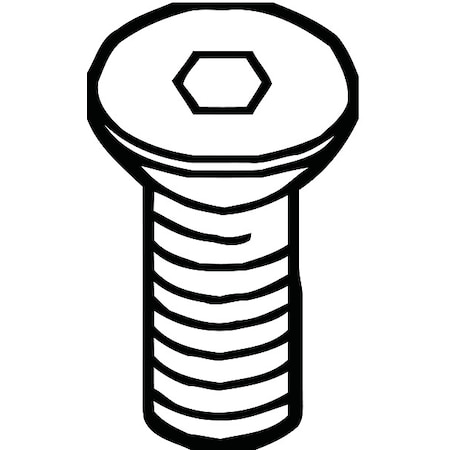 Spare Part, SCR S111 4-40 X 3/8 FHCS MPN:S111