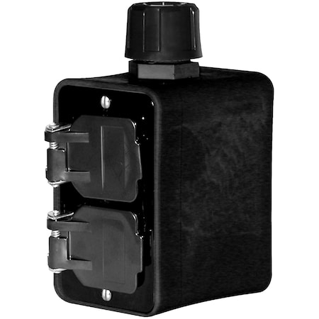 Electrical Box, Outlet Box Type, 1 Gang, Thermoplastic Elastomer, Rectangular Shape MPN:6102