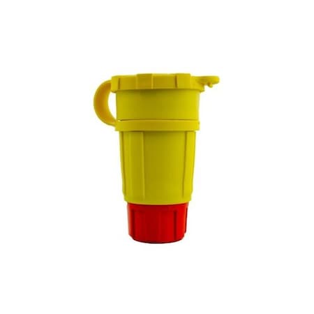 Watertight Locking Connector, L14-20R, 20 A, 125/250V AC, Single Phase, 3 Pole, Screw Terminals MPN:2420-CW6P-AM